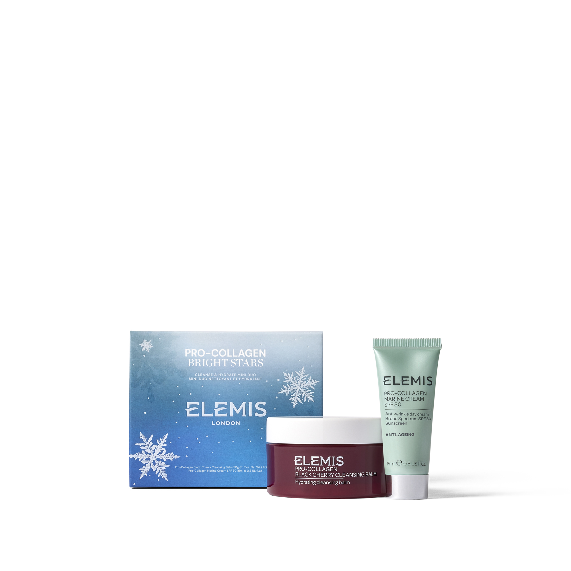Зіркове очищення і зволоження ELEMIS Pro-Collagen Bright Stars Kit